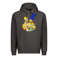 Smoke simpson Premium Hoodie - linhVisuals