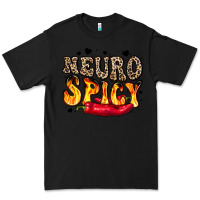 Black neuro spicy neurodivergence Premium Tee - LillyAllenDesigns