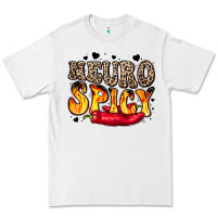 White neuro spicy neurodivergence Premium Tee - LillyAllenDesigns
