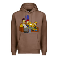 Chestnut simpson family Premium Hoodie - linhVisuals