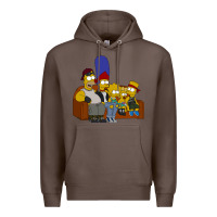 Coffee simpson family Premium Hoodie - linhVisuals