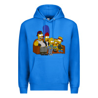 True Royal simpson family Premium Hoodie - linhVisuals