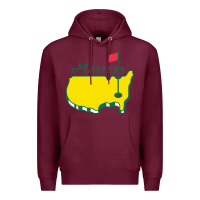 Burgundy MASTERS TOURNAMENT GOLF 2022 Premium Hoodie - linhVisuals