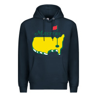 Navy MASTERS TOURNAMENT GOLF 2022 Premium Hoodie - linhVisuals
