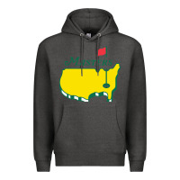Charcoal Heather MASTERS TOURNAMENT GOLF 2022 Premium Hoodie - linhVisuals