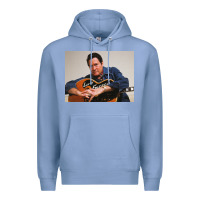 Colony Blue lefty frizzell's music collected in ne Premium Hoodie - linhVisuals