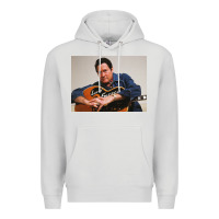 Dove Grey lefty frizzell's music collected in ne Premium Hoodie - linhVisuals