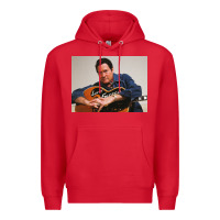 Red lefty frizzell's music collected in ne Premium Hoodie - linhVisuals