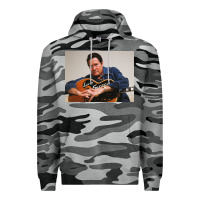 Slate Camo lefty frizzell's music collected in ne Premium Hoodie - linhVisuals