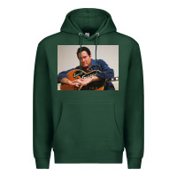 Sports Green lefty frizzell's music collected in ne Premium Hoodie - linhVisuals
