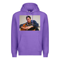 Purple lefty frizzell's music collected in ne Premium Hoodie - linhVisuals