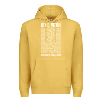 Antique Gold JOY DIVISION - UNKNOWN PLEASURES Premium Hoodie - linhVisuals