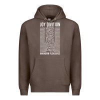 Coffee JOY DIVISION - UNKNOWN PLEASURES Premium Hoodie - linhVisuals