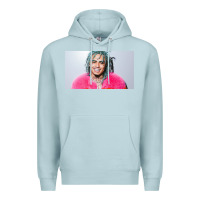 Blue Mist chinese rappers beef with lil pump Premium Hoodie - linhVisuals