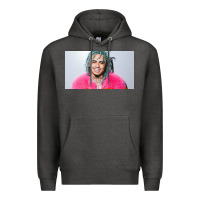 Charcoal Heather chinese rappers beef with lil pump Premium Hoodie - linhVisuals
