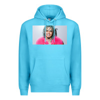 Ocean Blue chinese rappers beef with lil pump Premium Hoodie - linhVisuals
