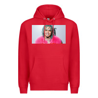 Red chinese rappers beef with lil pump Premium Hoodie - linhVisuals