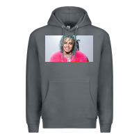 Rock chinese rappers beef with lil pump Premium Hoodie - linhVisuals