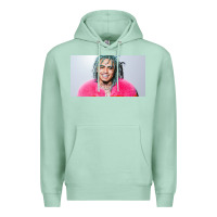 Seafoam chinese rappers beef with lil pump Premium Hoodie - linhVisuals