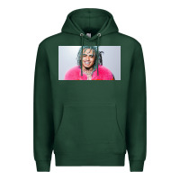 Sports Green chinese rappers beef with lil pump Premium Hoodie - linhVisuals