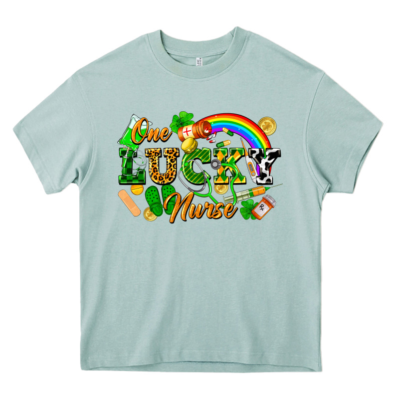 One Lucky Nurse Heavy Core Tee by FaDigitalArtStudio | Teevron