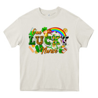 Cream one lucky nurse Heavy Core Tee - FaDigitalArtStudio