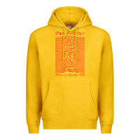 Lemon JOY DIVISION - UNKNOWN PLEASURES - JAPANESE Premium Hoodie - linhVisuals