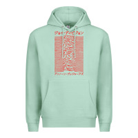 Seafoam JOY DIVISION - UNKNOWN PLEASURES - JAPANESE Premium Hoodie - linhVisuals