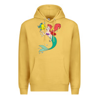 Antique Gold ariel mermaid Premium Hoodie - linhVisuals