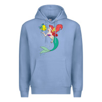 Colony Blue ariel mermaid Premium Hoodie - linhVisuals