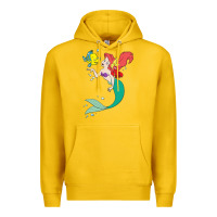 Lemon ariel mermaid Premium Hoodie - linhVisuals