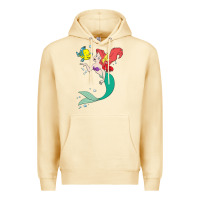 Pina Colada ariel mermaid Premium Hoodie - linhVisuals