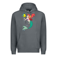 Ariel Mermaid Premium Hoodie | Teevron