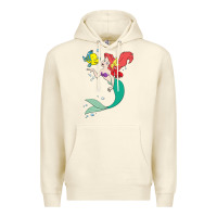 Sandshell ariel mermaid Premium Hoodie - linhVisuals