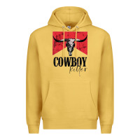 Antique Gold cowboy killer tshirt Premium Hoodie - linhVisuals