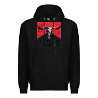Black cowboy killer tshirt Premium Hoodie - linhVisuals