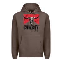 Coffee cowboy killer tshirt Premium Hoodie - linhVisuals