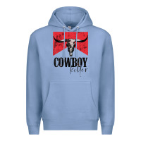 Colony Blue cowboy killer tshirt Premium Hoodie - linhVisuals