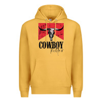 Mustard cowboy killer tshirt Premium Hoodie - linhVisuals