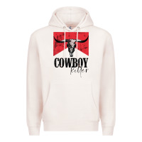 Pale Pink cowboy killer tshirt Premium Hoodie - linhVisuals