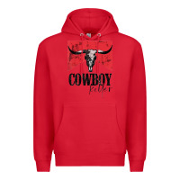 Red cowboy killer tshirt Premium Hoodie - linhVisuals