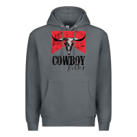 Rock cowboy killer tshirt Premium Hoodie - linhVisuals