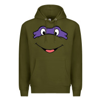 Army Green donatello Premium Hoodie - linhVisuals