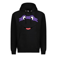Black donatello Premium Hoodie - linhVisuals