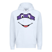 White donatello Premium Hoodie - linhVisuals