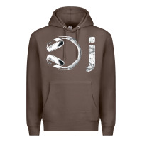 Coffee dj music tshirt Premium Hoodie - linhVisuals