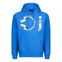 True Royal dj music tshirt Premium Hoodie - linhVisuals