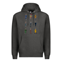 Charcoal Heather killing eve, villanelle,jodie comer,villanelle jesus,drag,drag king,po Premium Hoodie - linhVisuals