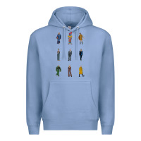 Colony Blue killing eve, villanelle,jodie comer,villanelle jesus,drag,drag king,po Premium Hoodie - linhVisuals