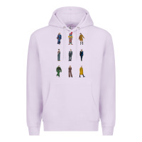 Lilac killing eve, villanelle,jodie comer,villanelle jesus,drag,drag king,po Premium Hoodie - linhVisuals